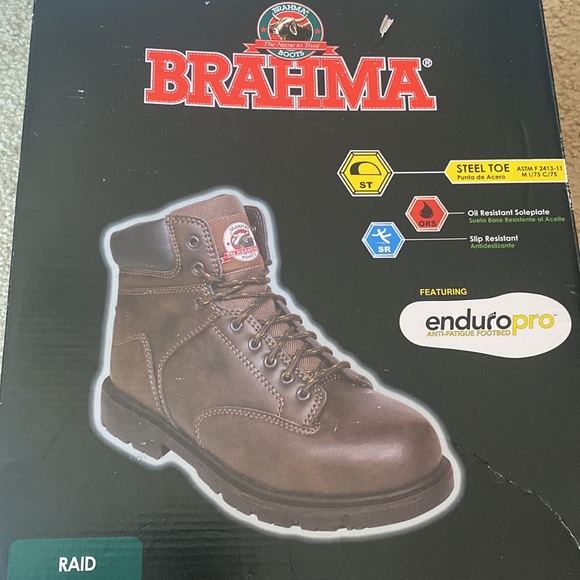 Brahma Shoes Brahma Enduropro Antifatigue Footbed Work Boots Poshmark